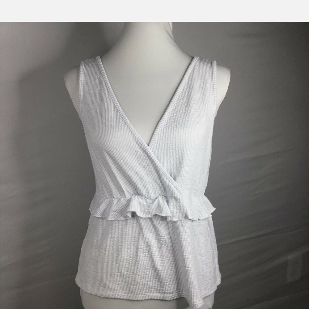 Caution to the wind plunging shirt XS